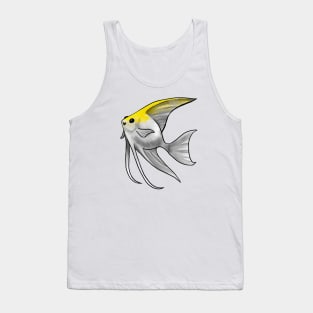 Fish - Angelfish - Gold Pearl Scale Tank Top